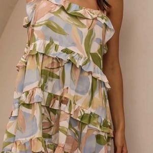 Girl and the Sun Leaf Dress